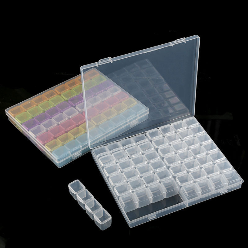 Men'S Accessories Drawer Organizer - 투명 손톱 아트 주최자 보관 상자