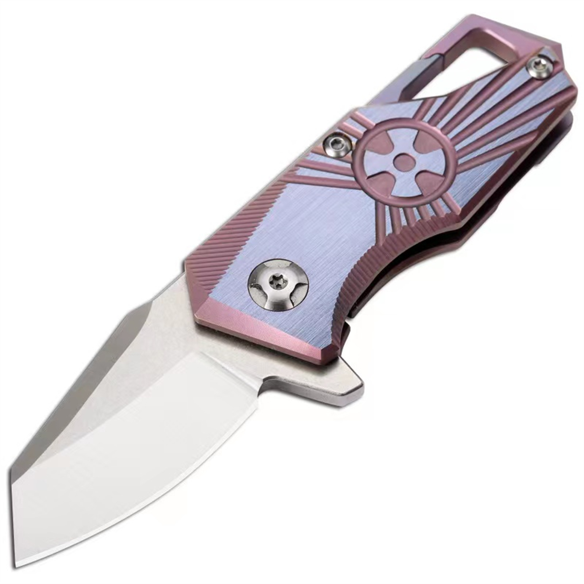 Keychain Multi Tool - 티타늄 합금 미니 나이프 M390 포켓