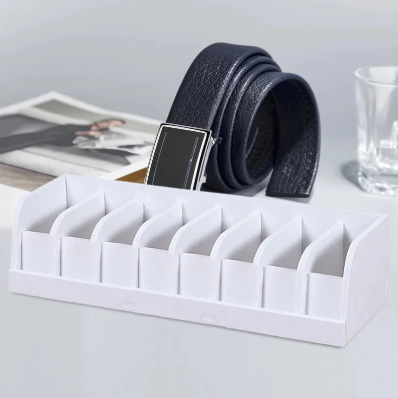 Men'S Accessories Wardrobe - 벨트 정리함 6/8/10칸 벨트 걸이 나무