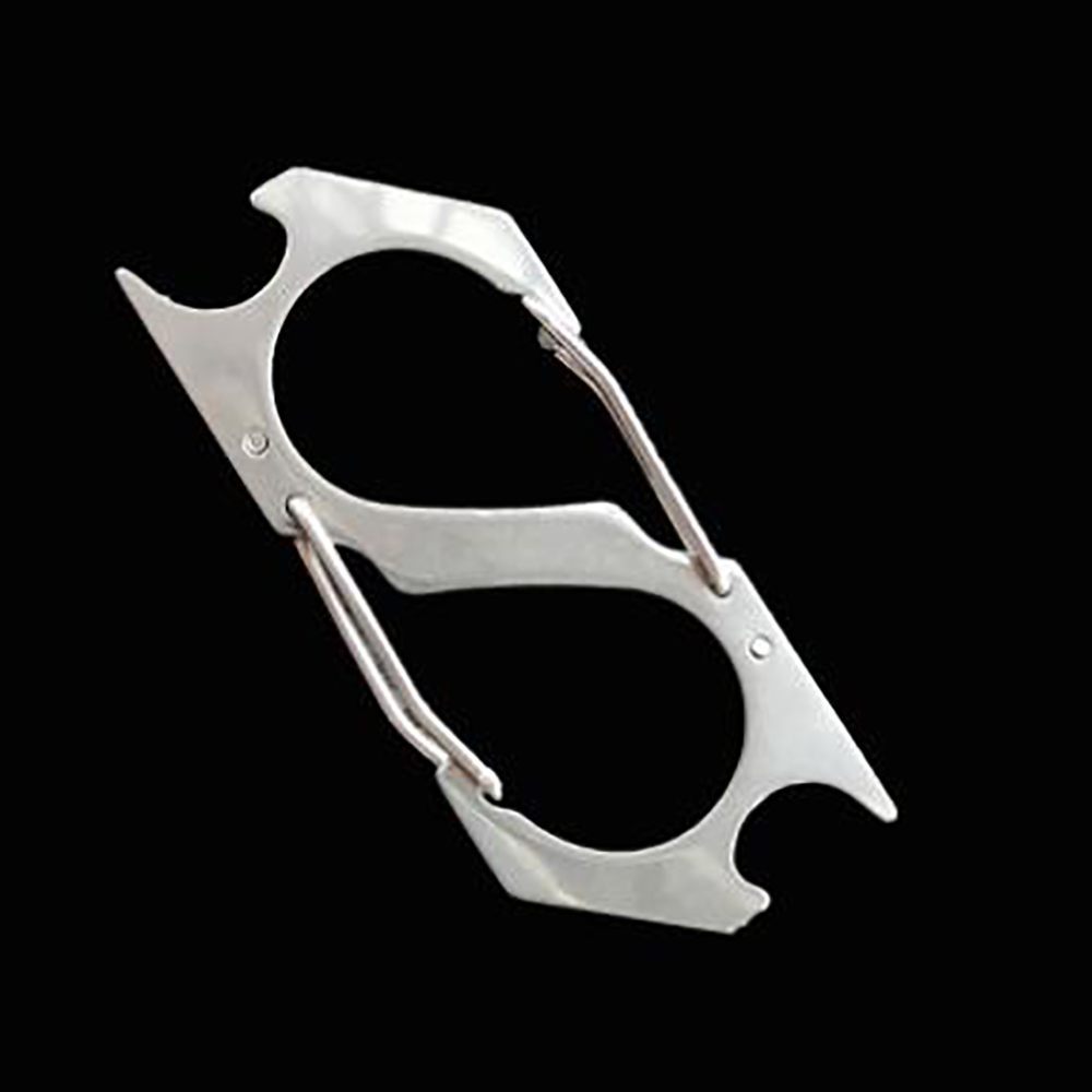 Keychain Multi Tool - 다기능 등산 병따개, 후크 키체인, 야외