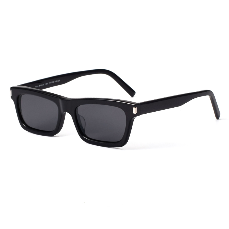 Men'S Accessories Paris - 파리 패션 위크 블랙 슈퍼 선글라스