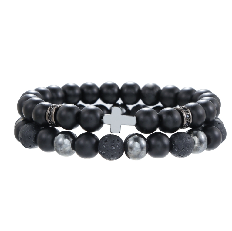 Men Accessories Amazon - 아마존 핸드 액세서리 화산석 블랙 담석