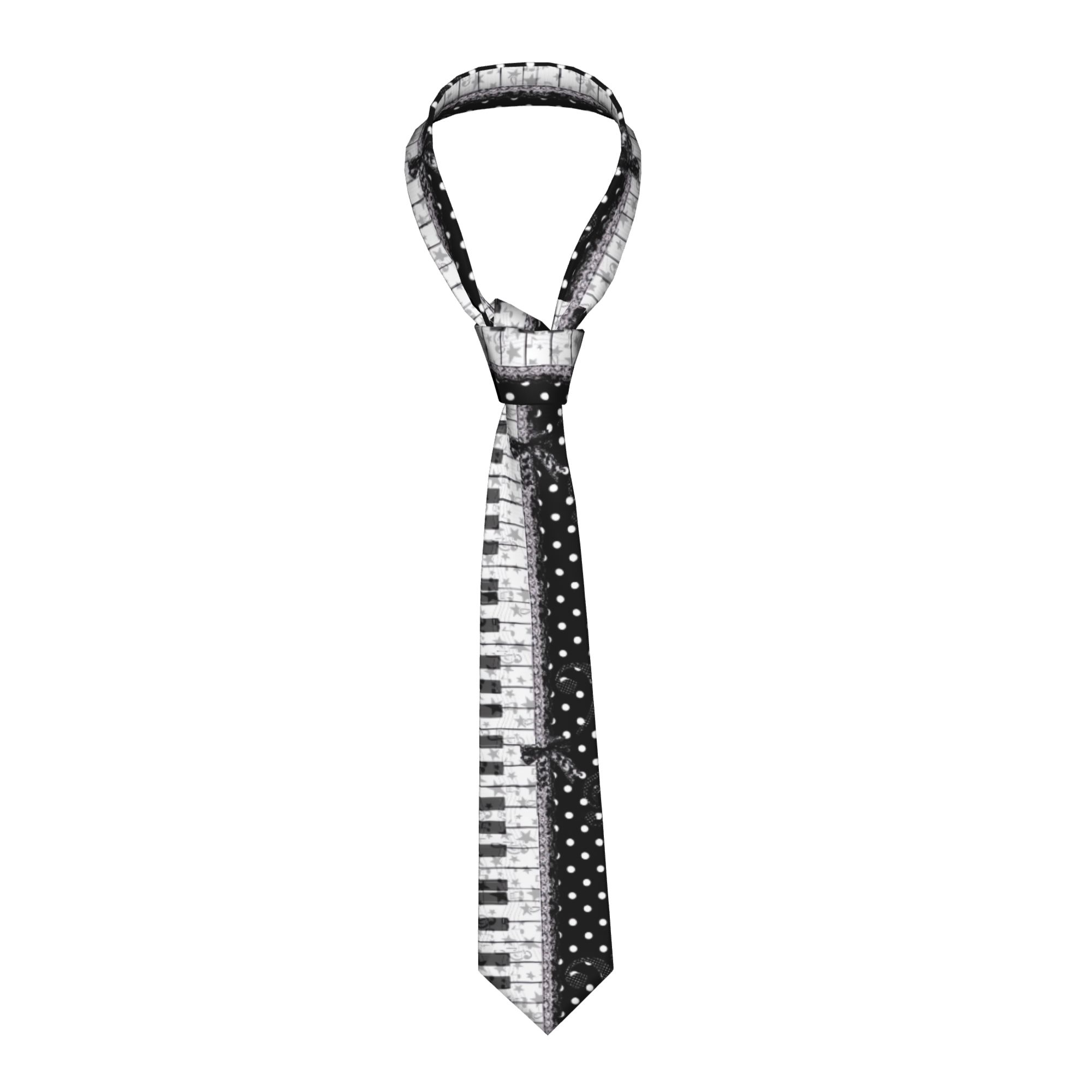 Quality Men'S Accessories - 남성용 넥타이, 물방울 무늬와 피아노 건반
