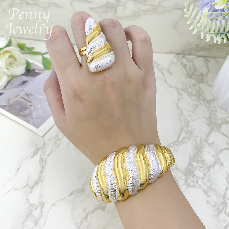 두바이 18K 금도금 여성용 주얼리 세트, 큰 목걸이, - Men'S Accessories Dubai 리뷰 및 가격