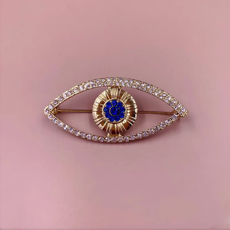 악마의 눈 핀 쥬얼리 액세서리 도매 빈티지 스타일 블루 - Men Accessories Evil Eye 리뷰 및 가격