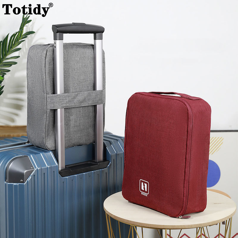 방수 신발 보관 가방 여행을위한 휴대용 신발 가방 패션 - Men'S Accessories Wardrobe 리뷰 및 가격