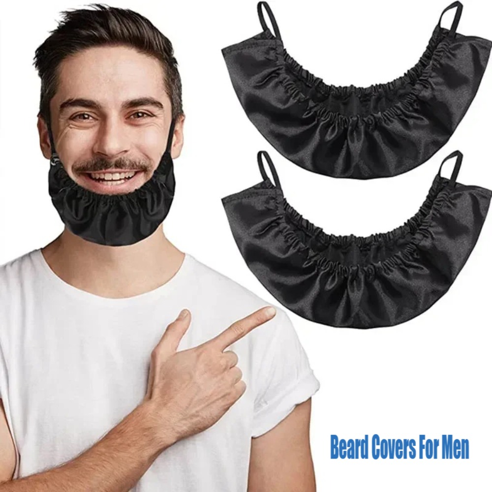남성용 수면 수염 보닛 1개, 수염 커버, 새틴 나이트 - Men Accessories Combo Gift 리뷰 및 가격