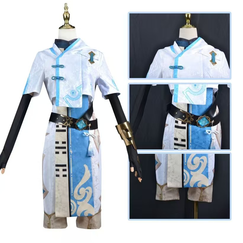 Genshin Impact ChongYun 코스프레 의 - Men Accessories Set 리뷰 및 가격
