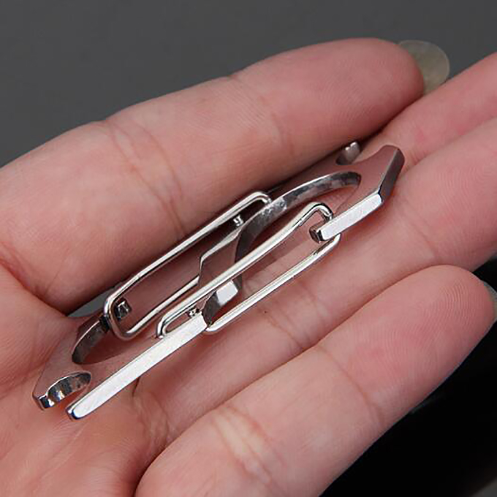 다기능 등산 병따개, 후크 키체인, 야외 캠핑 장비,  - Keychain Multi Tool 리뷰 및 가격
