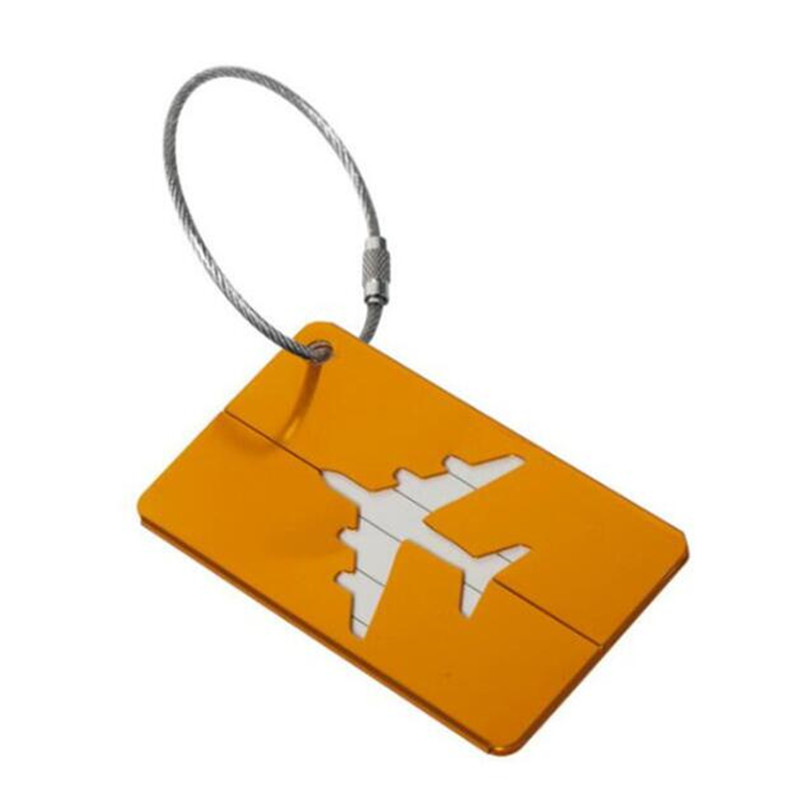 새로운 패션 수하물 태그 알루미늄 합금 여성 남성 여행 - Men Accessories Name 리뷰 및 가격