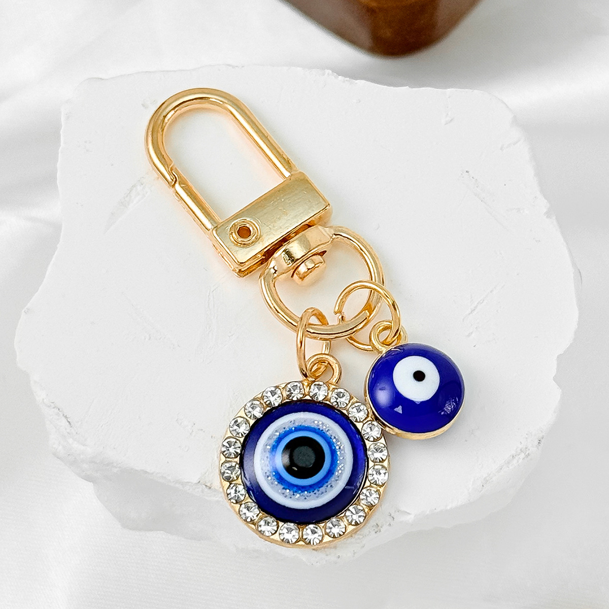 키체인 속눈썹 금속 악마의 눈 키체인 자동차 키 여성  - Men Accessories Evil Eye 리뷰 및 가격