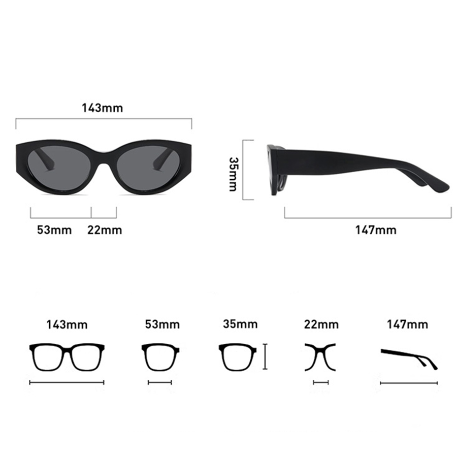 여성 남성 클래식 캣아이 편광 선글라스 고품질 프레임  - Quality Men'S Accessories 리뷰 및 가격
