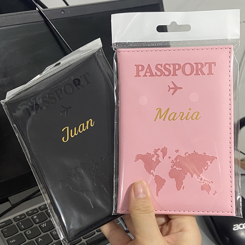 여권 커버에 사용자 정의 골드 컬러 이름 여행 지갑 남 - Men Accessories Name 리뷰 및 가격