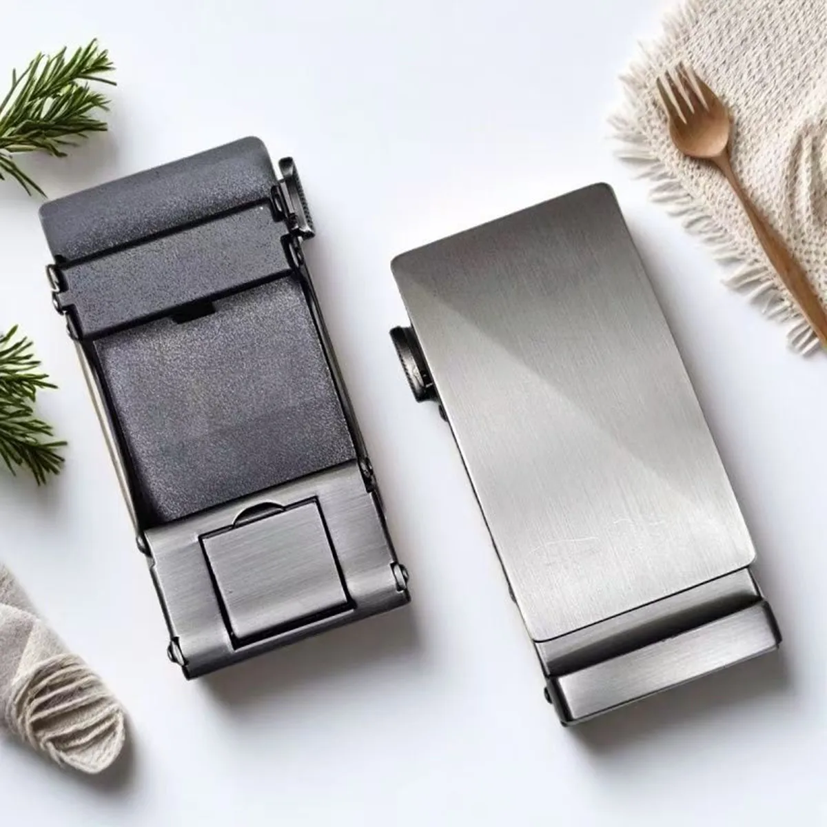 남성용 고품질 가죽 벨트 버클, 합금 금속 자동 잠금장 - Quality Men'S Accessories 리뷰 및 가격