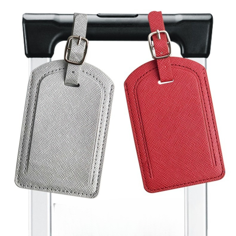 여성용 남성용 여행 가방 태그 휴일용 라벨 수하물 PU - Men Accessories Name 리뷰 및 가격