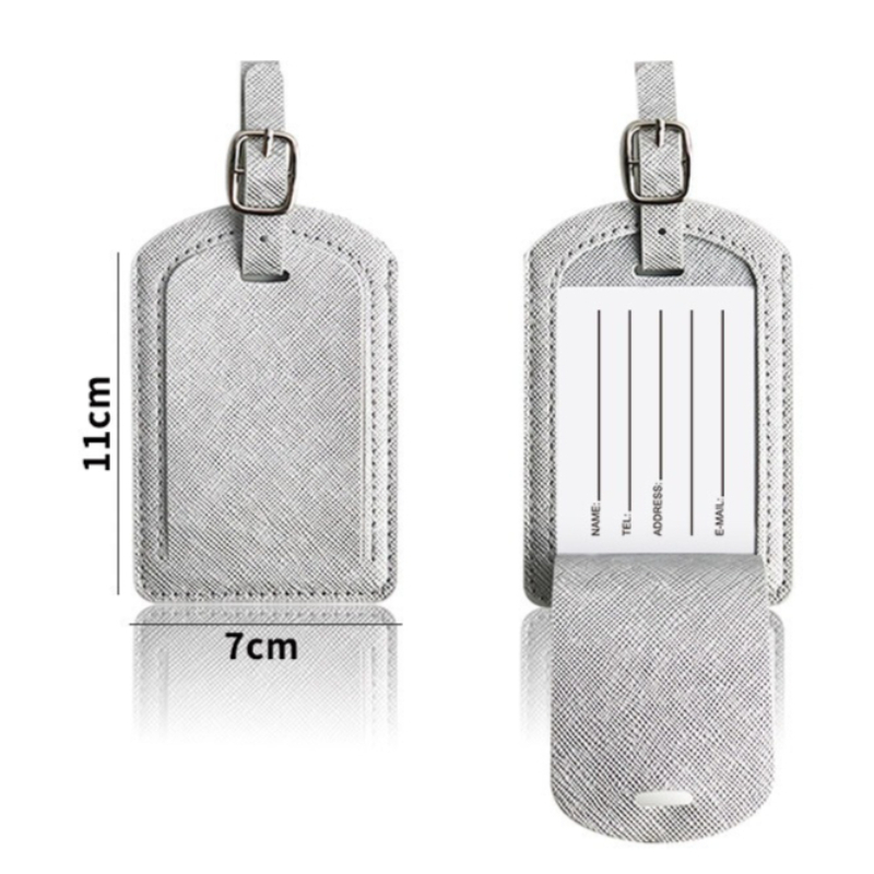 여성용 남성용 여행 가방 태그 휴일용 라벨 수하물 PU - Men Accessories Name 리뷰 및 가격