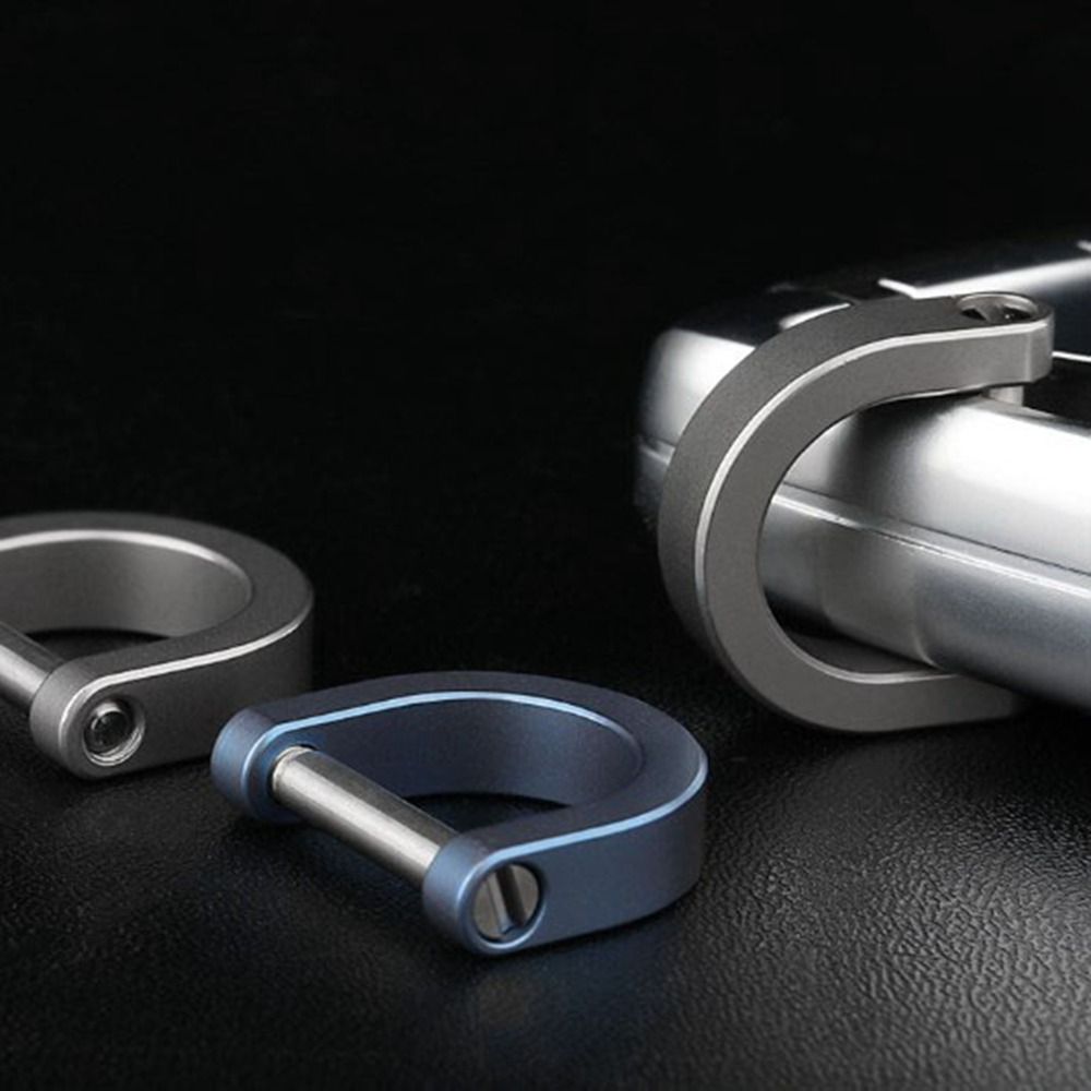 티타늄 합금 D 활 스테이플 버클 샤클 키링 카라비너  - Keychain Multi Tool 리뷰 및 가격