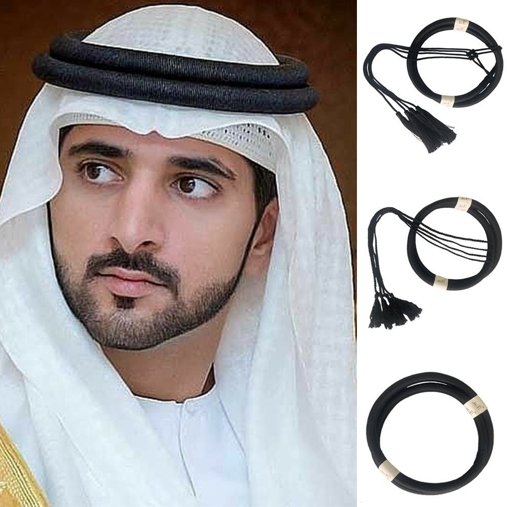 1개 이슬람 의류 헤드웨어 로프 남성용 사우디 아라비아 - Men'S Accessories Dubai 리뷰 및 가격