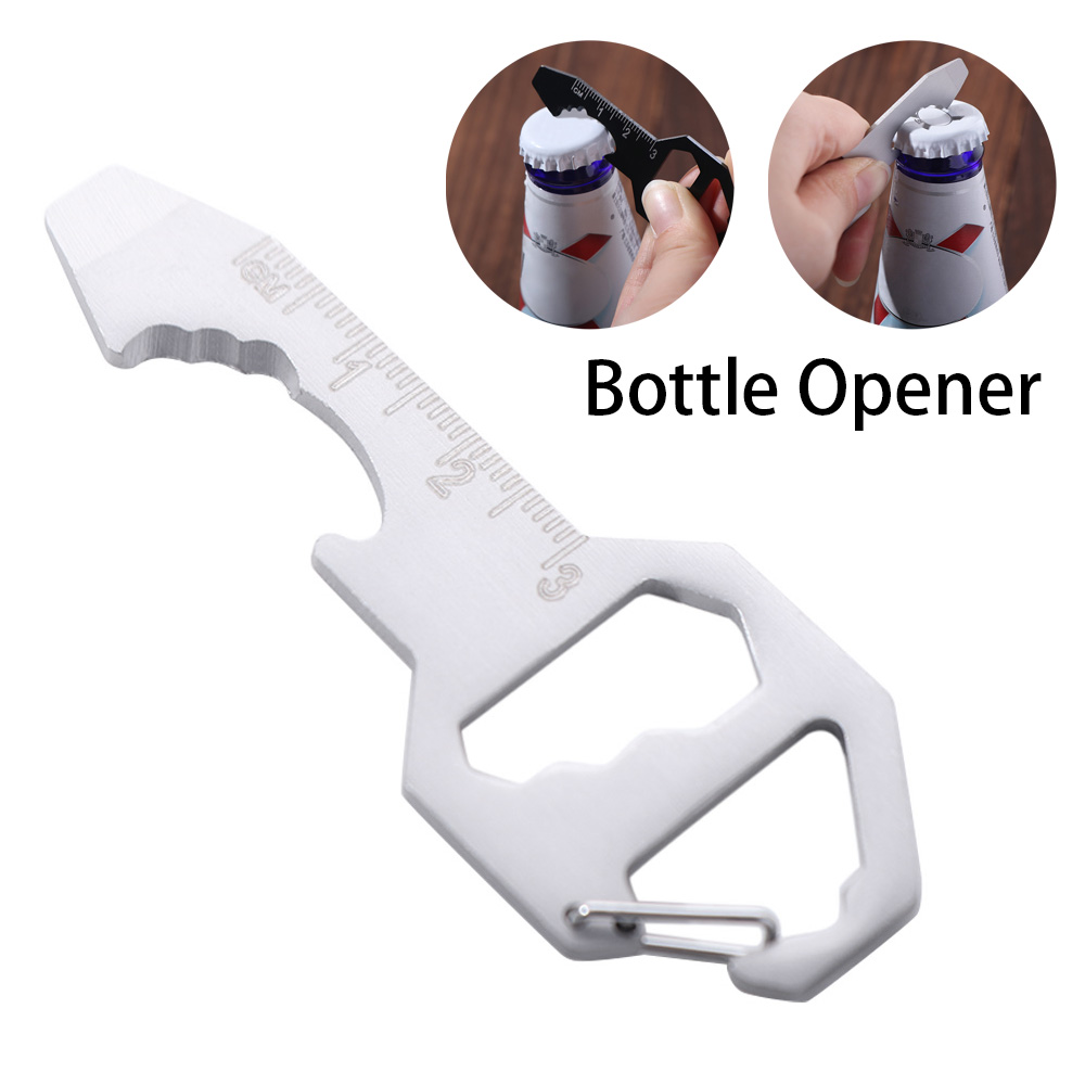 6 in 1 다용도 미니 도구 스크루드라이버 병따개 유 - Keychain Multi Tool 리뷰 및 가격
