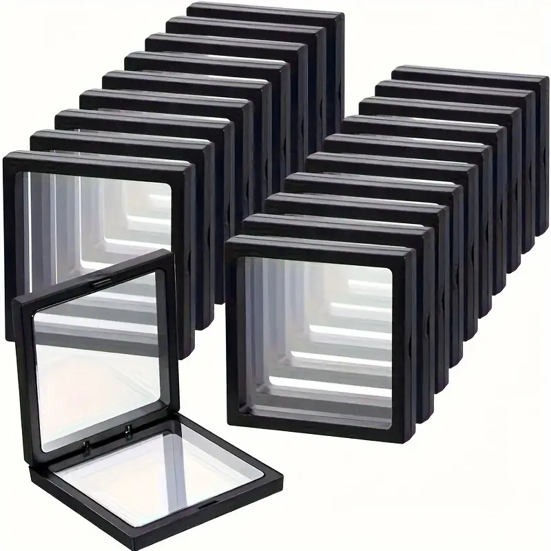 20Pcs Clearview 3D 플로팅 디스플레이 케 - Men'S Accessories Drawer Organizer 리뷰 및 가격