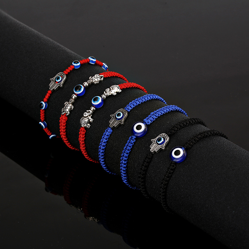 Noter 남자 팔찌 조정 가능한 파티마 Braclet - Men Accessories Evil Eye 리뷰 및 가격