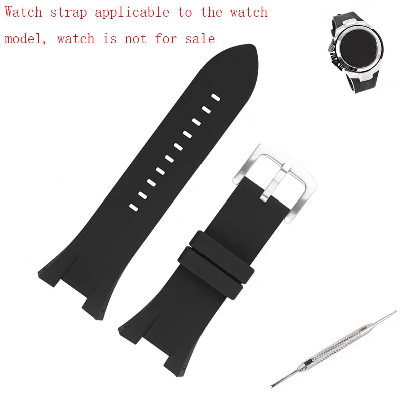 남성용 고무 시계 밴드 액세서리 아르마니 AX1803  - Men'S Accessories Armani 리뷰 및 가격